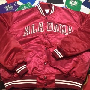 Vintage STARTER Alabama Crimson Tide Satin Jacket